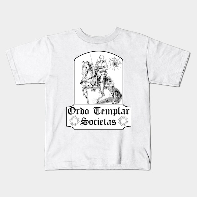 THE TEMPLAR Kids T-Shirt by theanomalius_merch